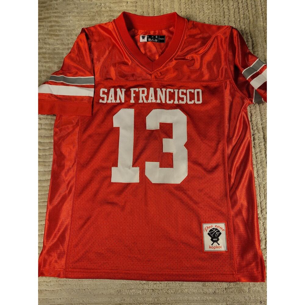 Brock Purdy San Francisco 49ers Football Jersey Youth Large Boys Kids Children - Picture 7 of 9